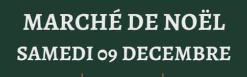 Programme du Marché de Noël samedi 9 décembre