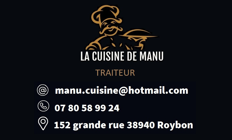 Soirée Halloween à la Cuisine de Manu jeudi 31/10 (Menu à 22€).