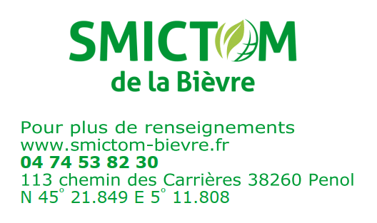 Portes ouvertes du SMICTOM de la Bièvre samedi 21 septembre.