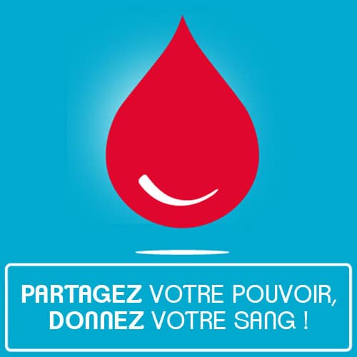 Don du sang jeudi 31 de 16h à 19h (/I\ salle sous la mairie)