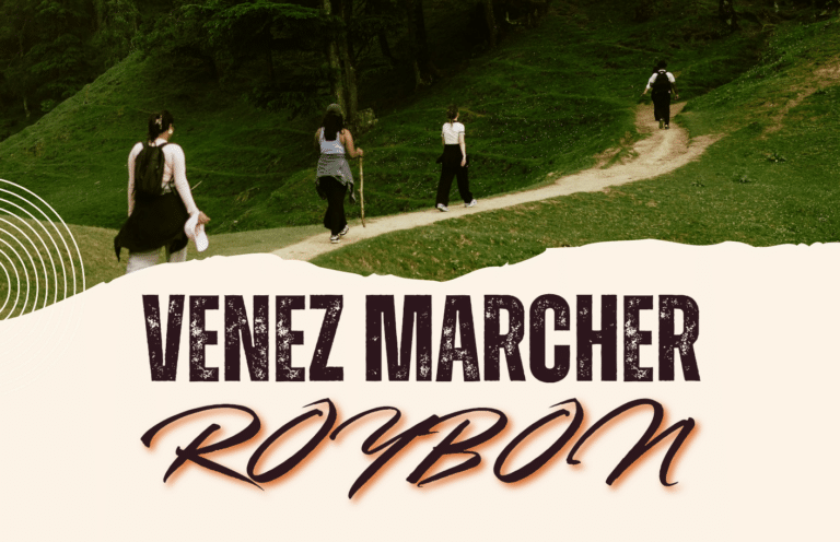 Venez marcher : v 07/08 départ à 18h